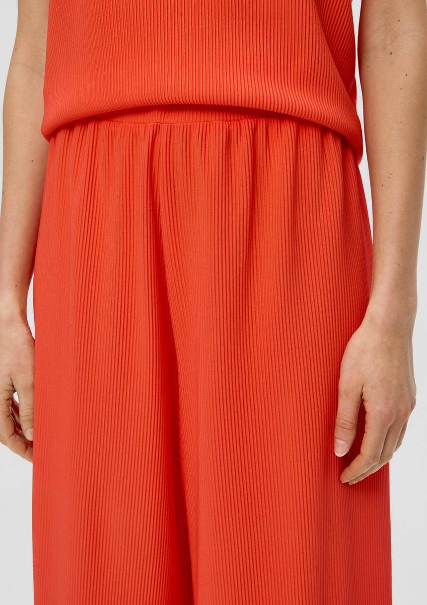 S.Oliver Regular: Plissierte Culottes Aus Jersey