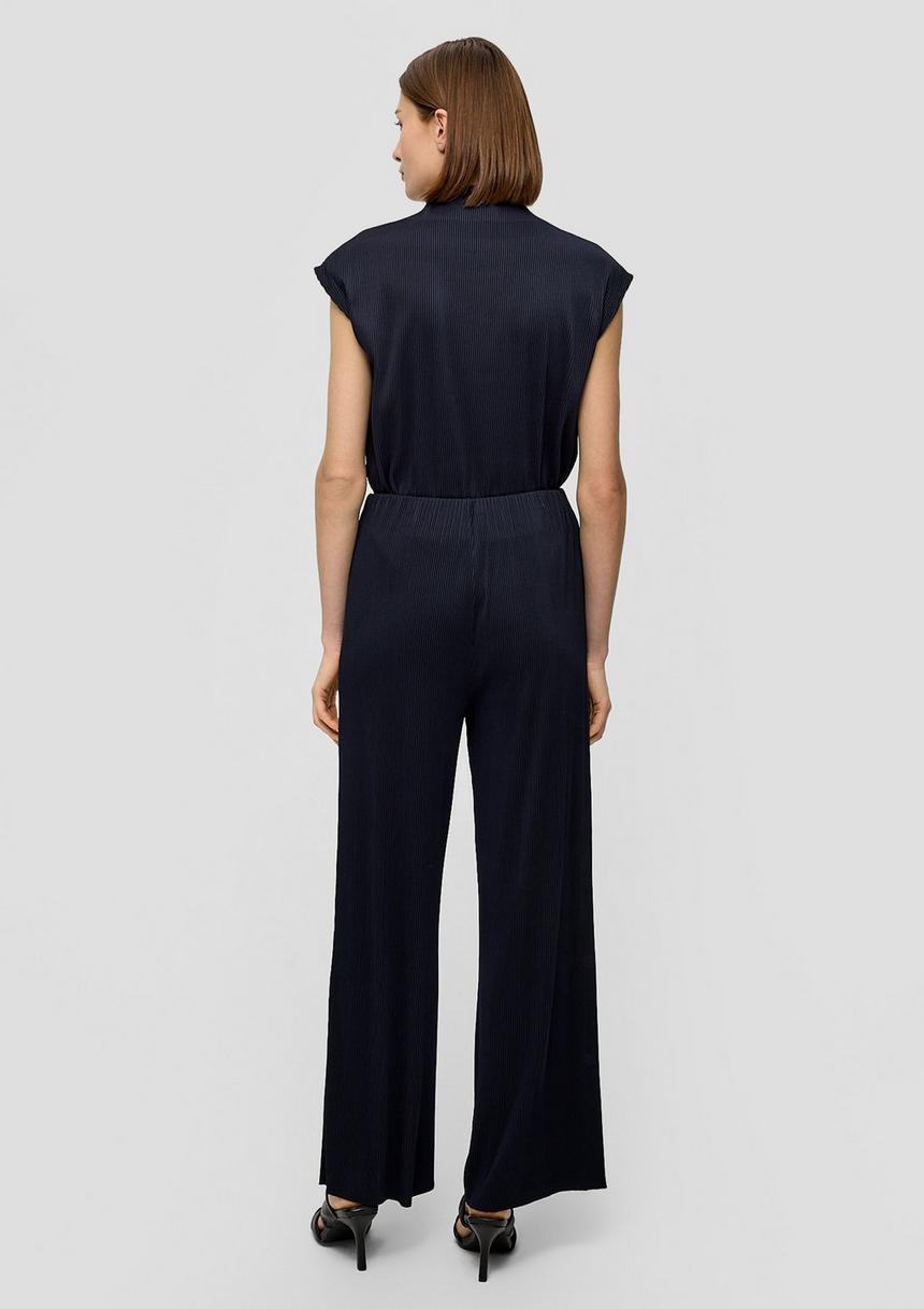 S.Oliver Regular: Plissierte Hose Mit Gummizug