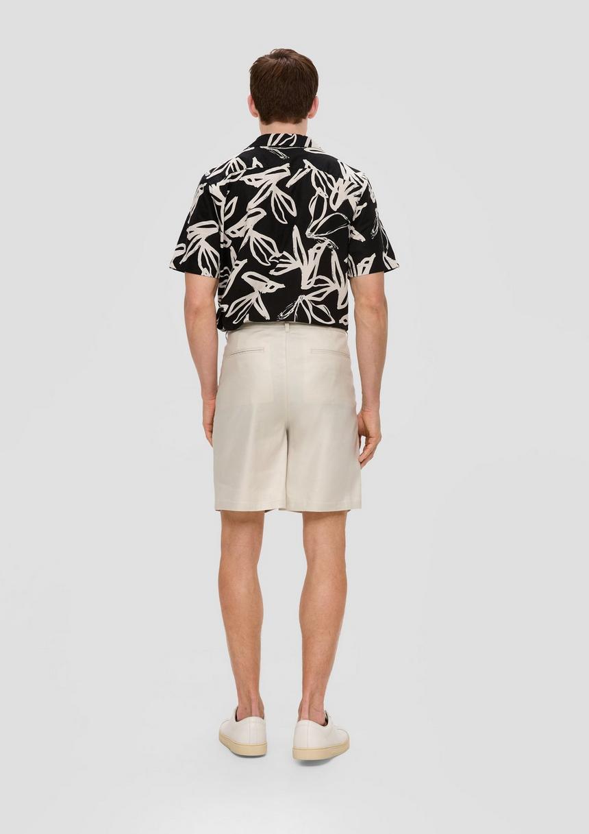 S.Oliver Regular: Shorts Aus Leinen-Lyocell-Mix
