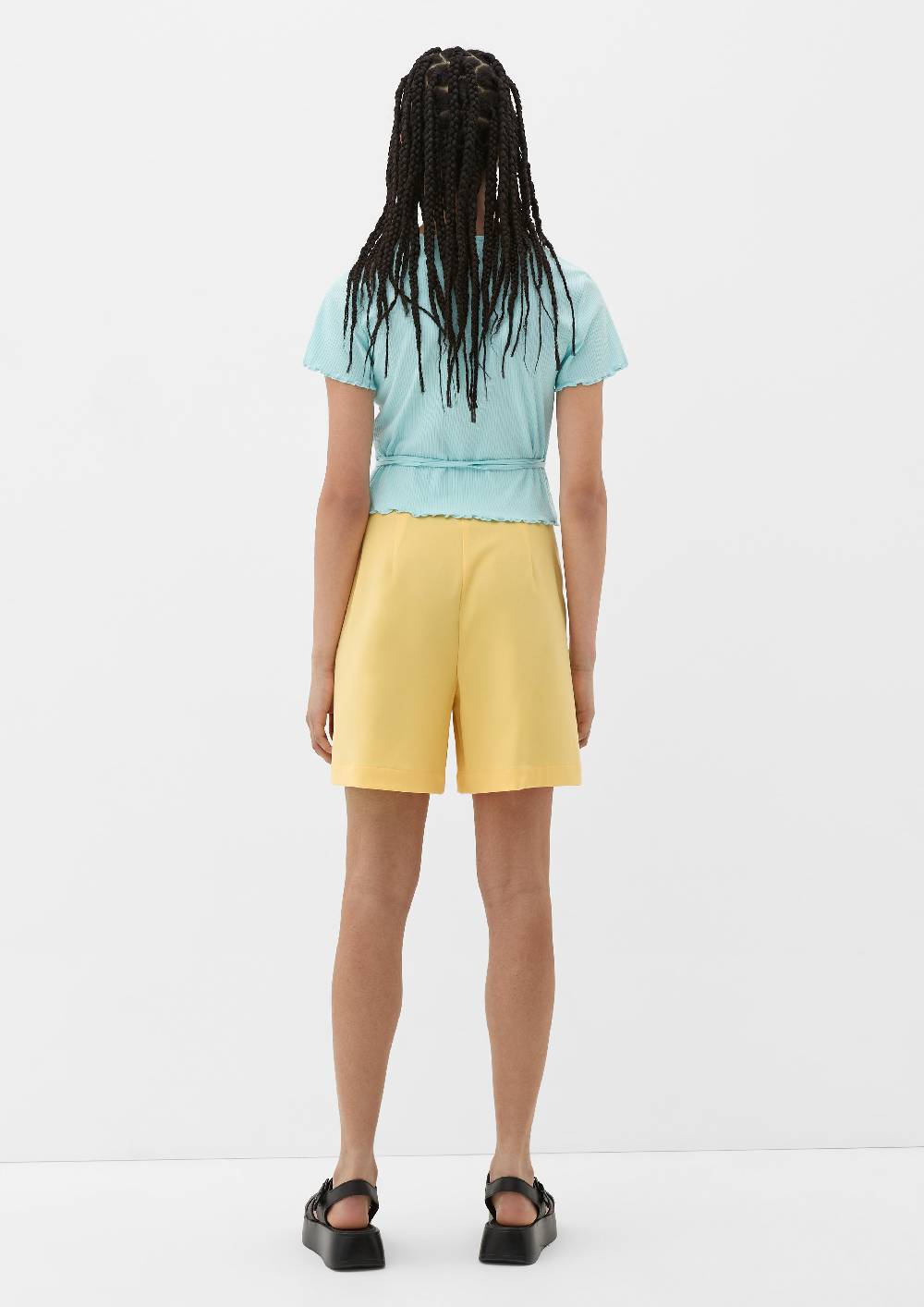 S.Oliver Regular: Shorts Mit Viskose