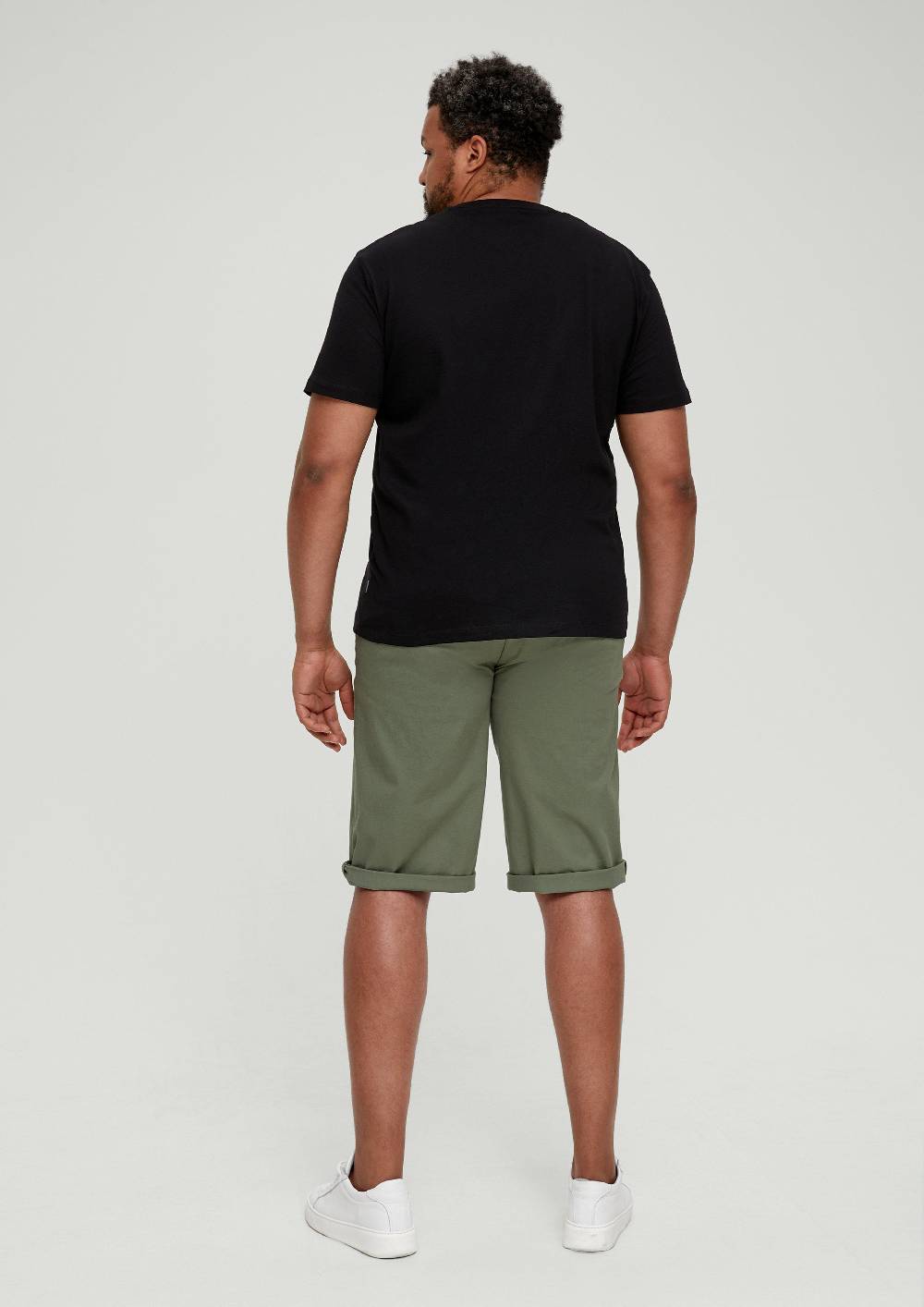 S.Oliver Relaxed: Bermuda Aus Baumwollstretch