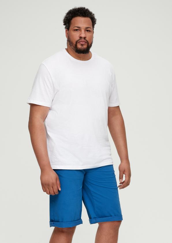 S.Oliver Relaxed: Bermuda aus Baumwollstretch