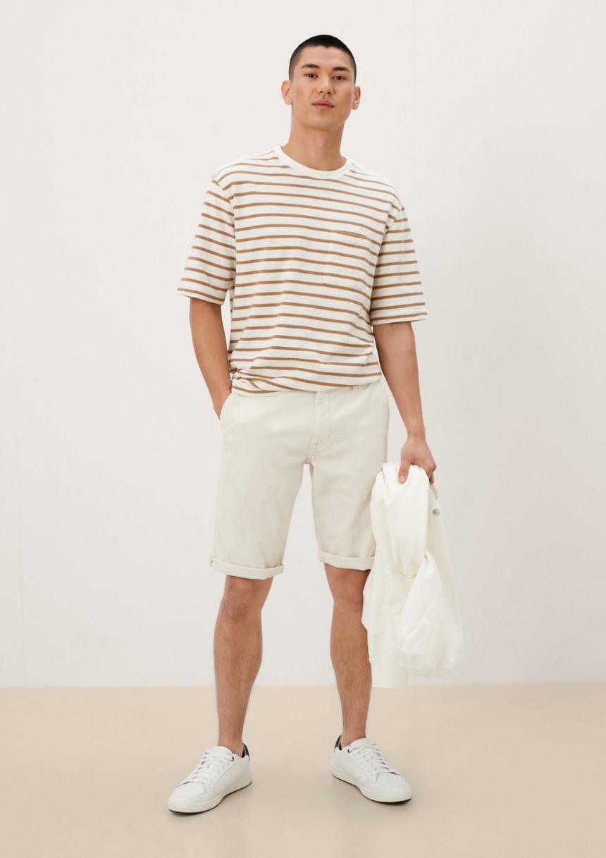 S.Oliver Relaxed: Bermuda Aus Twill