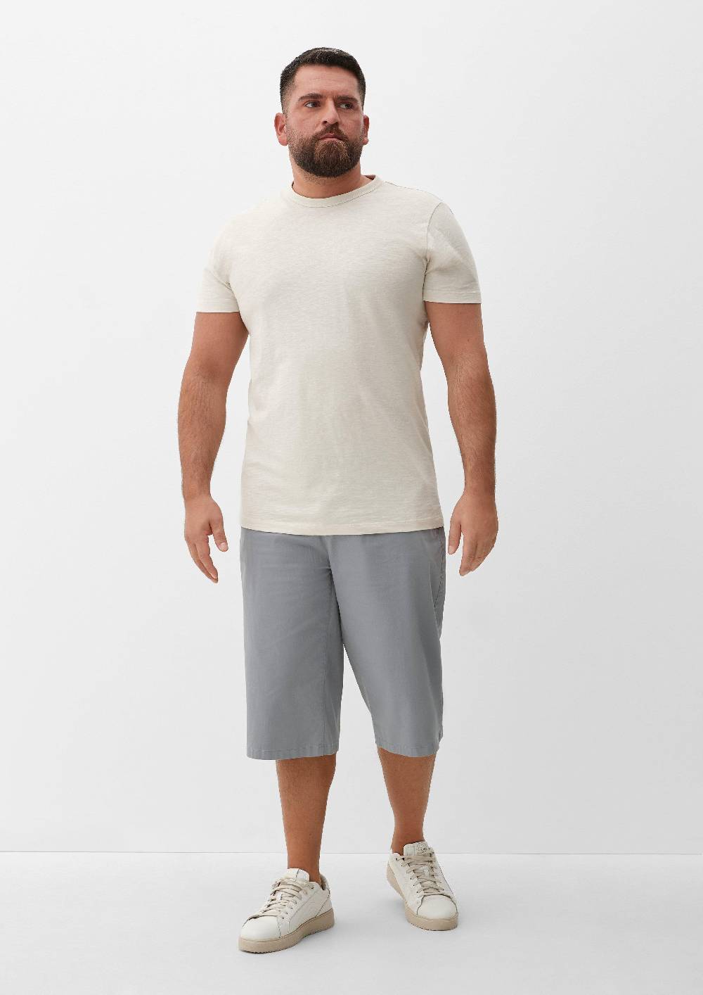 S.Oliver Relaxed: Bermudas Aus Baumwollstretch