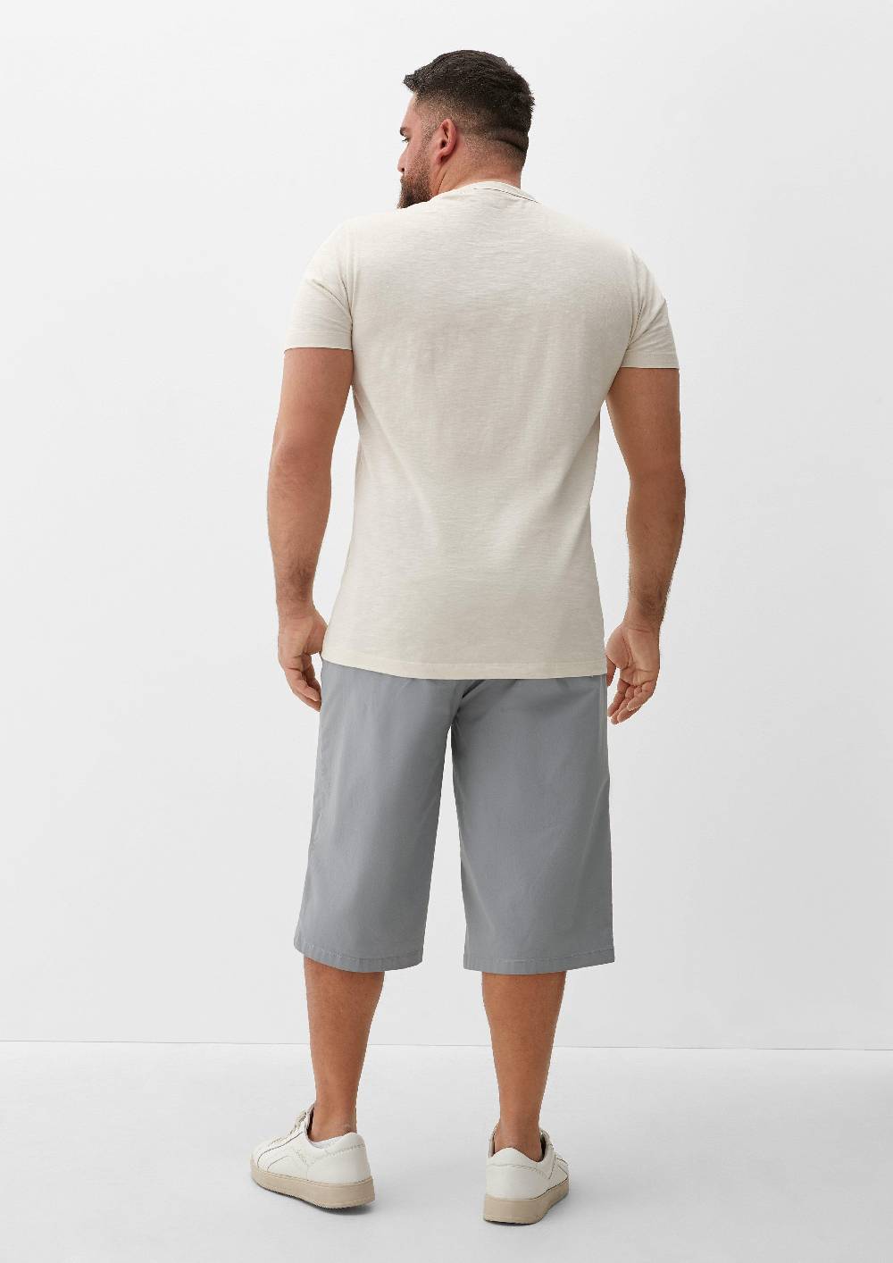 S.Oliver Relaxed: Bermudas Aus Baumwollstretch