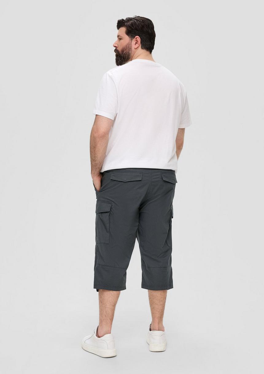 S.Oliver Relaxed: Cargo-Bermuda Aus Baumwollstretch