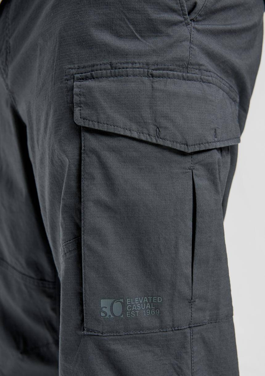 S.Oliver Relaxed: Cargo-Bermuda Aus Baumwollstretch
