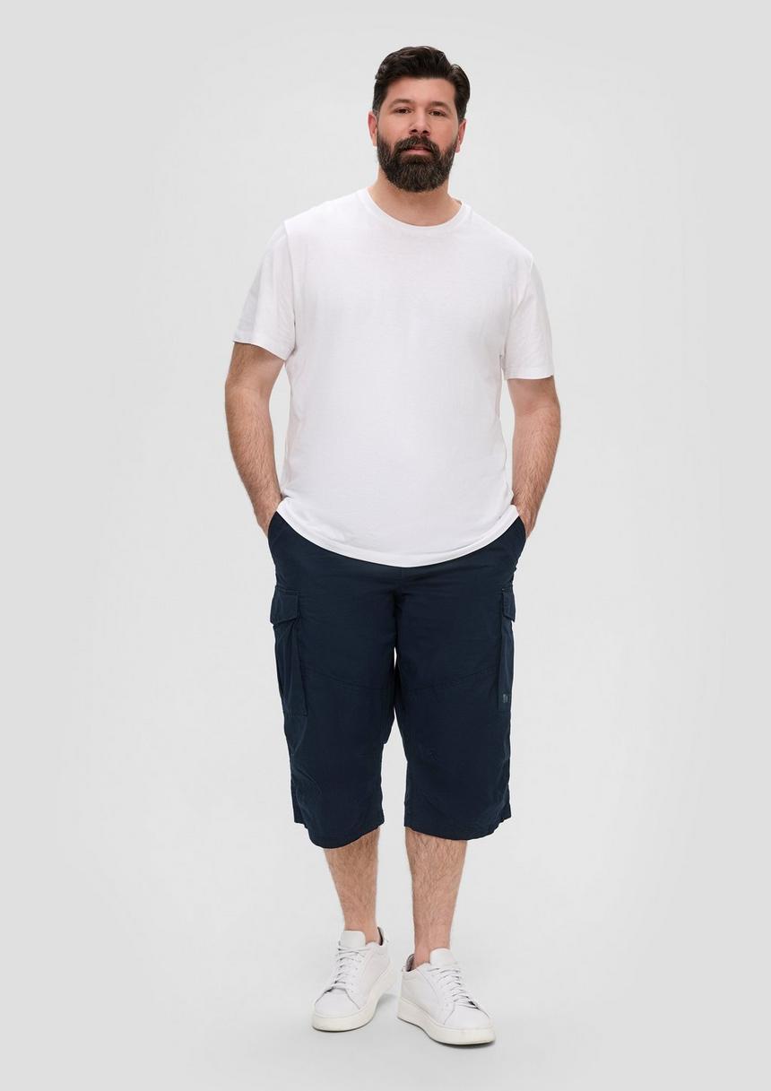 S.Oliver Relaxed: Cargo-Bermuda Aus Baumwollstretch