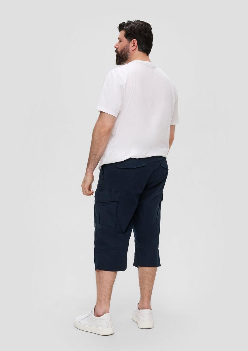 S.Oliver Relaxed: Cargo-Bermuda Aus Baumwollstretch