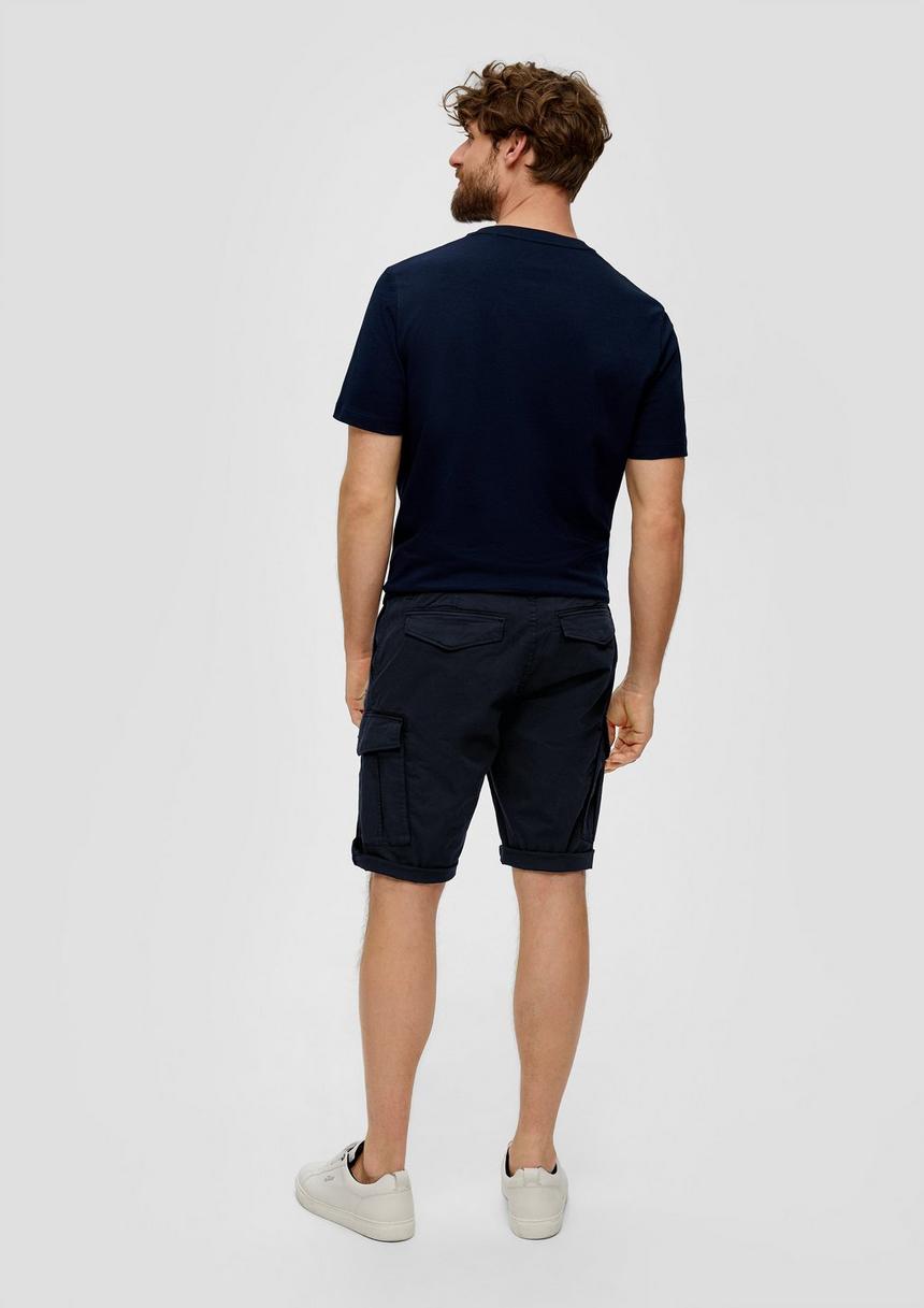 S.Oliver Relaxed: Cargo-Bermuda Mit Garment Dye