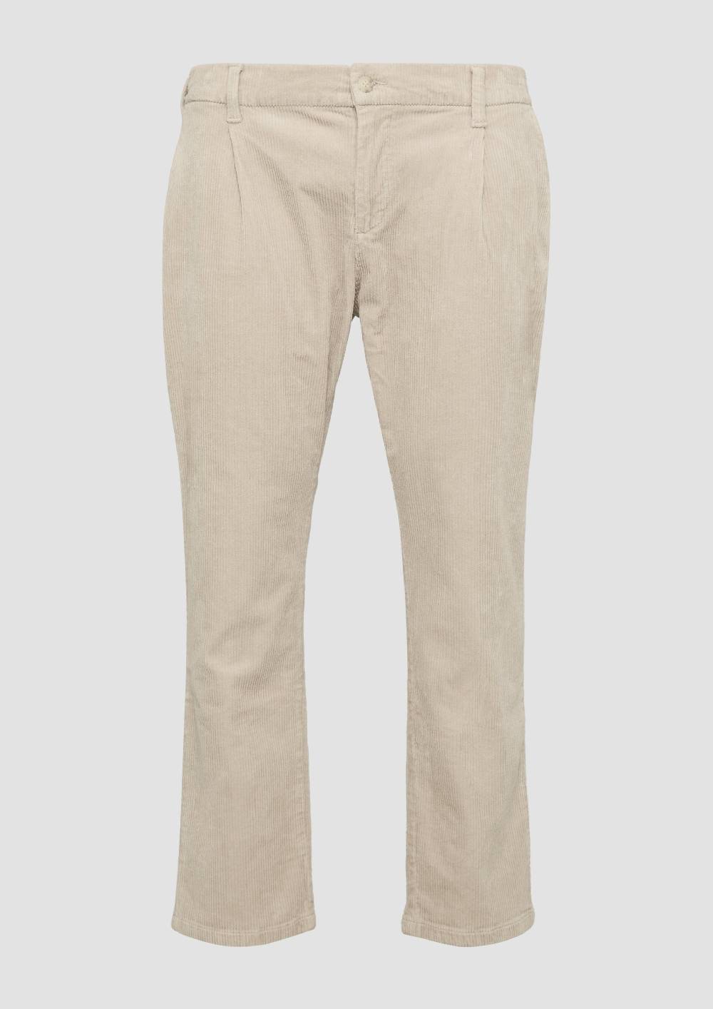 S.Oliver Relaxed: Cord-Chino Mit Tapered Leg