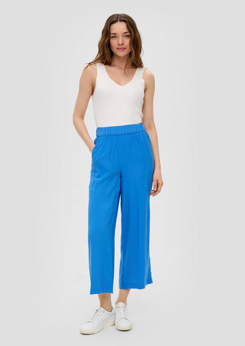 S.Oliver Relaxed: Culotte Aus Viskose