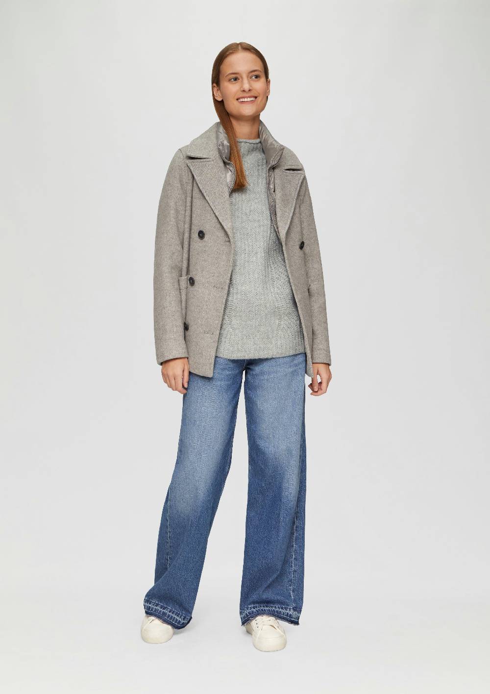 S.Oliver Relaxed Fit Pullover Aus Alpakamix