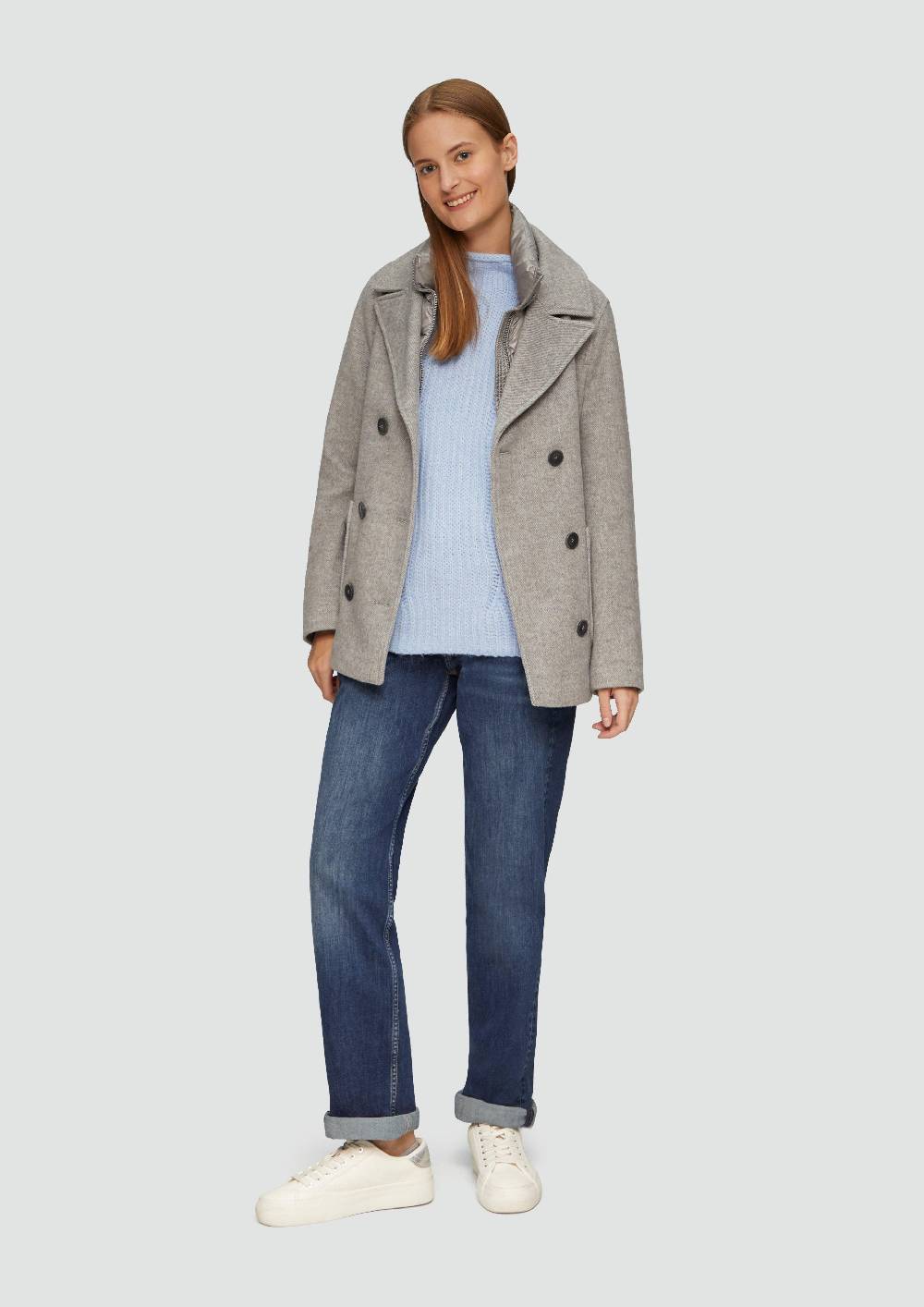 S.Oliver Relaxed Fit Pullover Aus Alpakamix