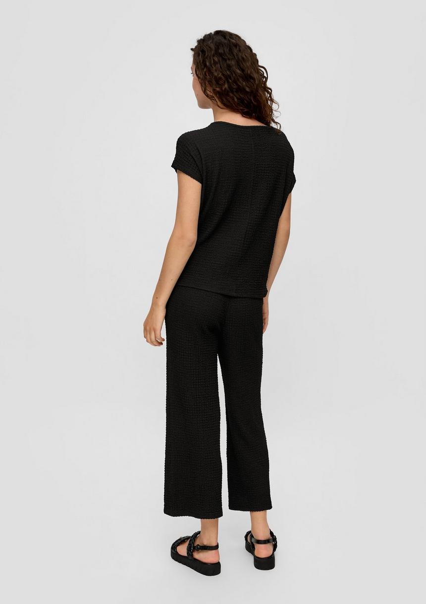 S.Oliver Relaxed-Fit-Shirt In Struktur-Optik