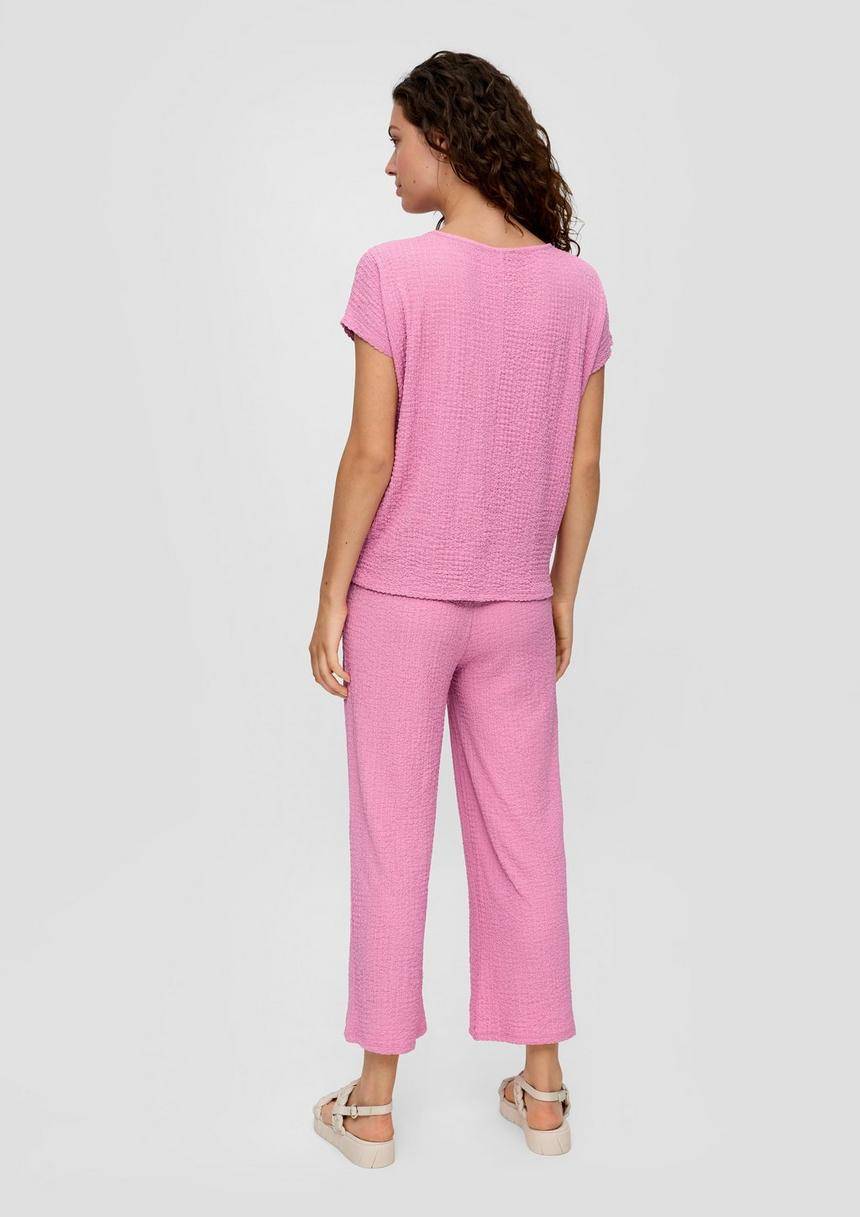 S.Oliver Relaxed-Fit-Shirt In Struktur-Optik