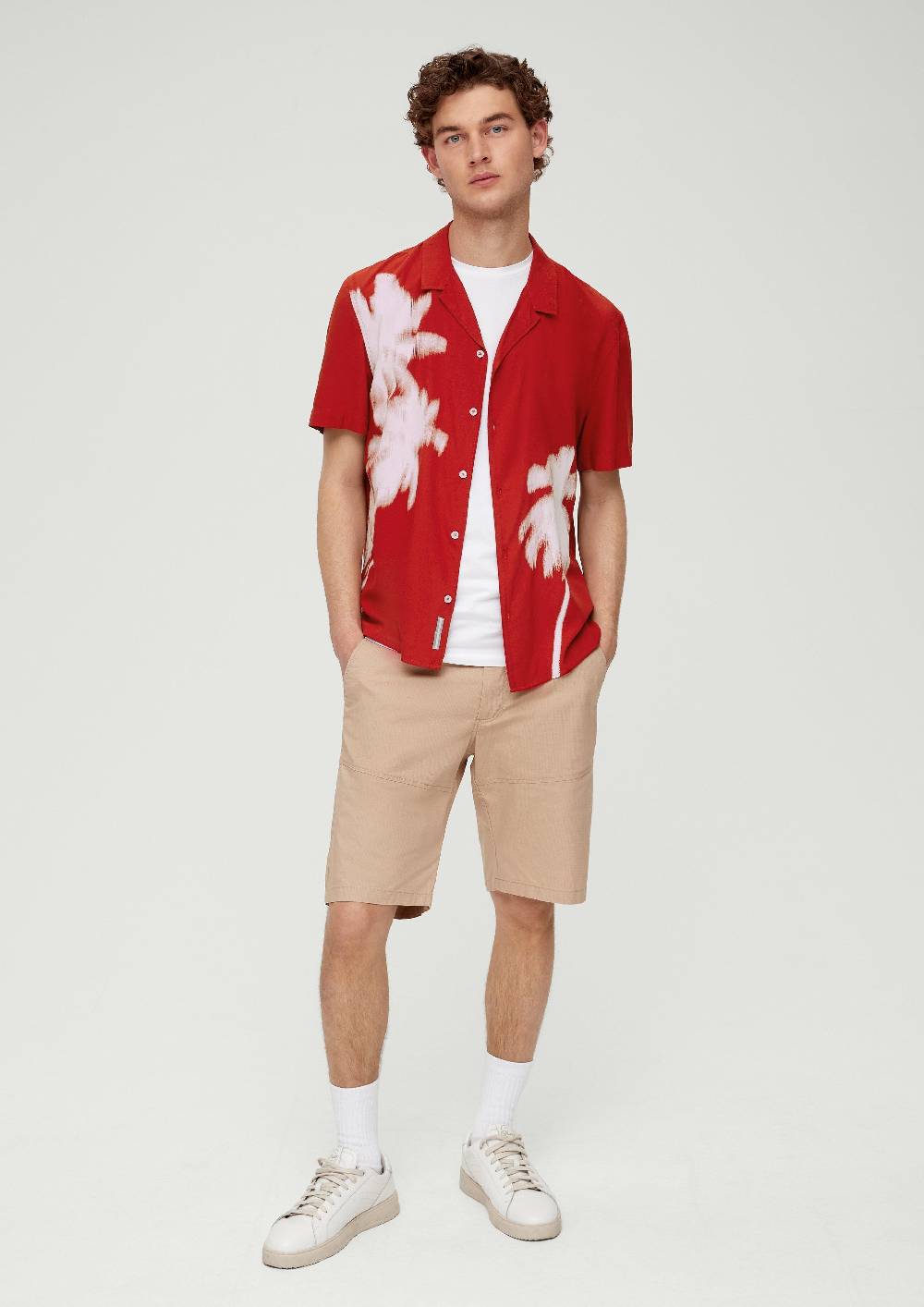 S.Oliver Relaxed: Hemd Aus Viskose