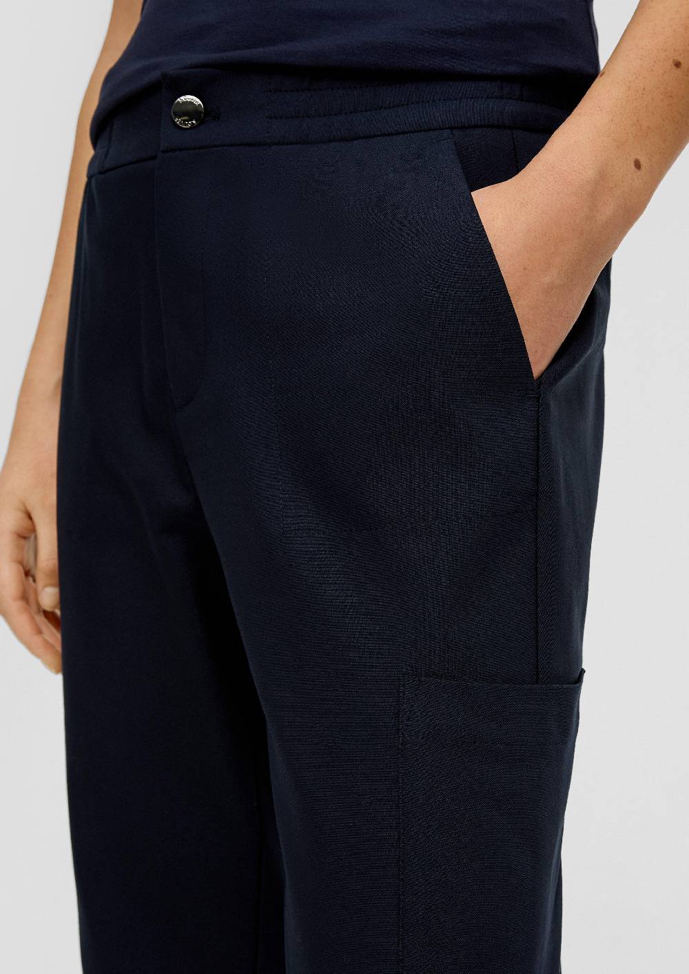 S.Oliver Relaxed: Hose Aus Baumwollmix