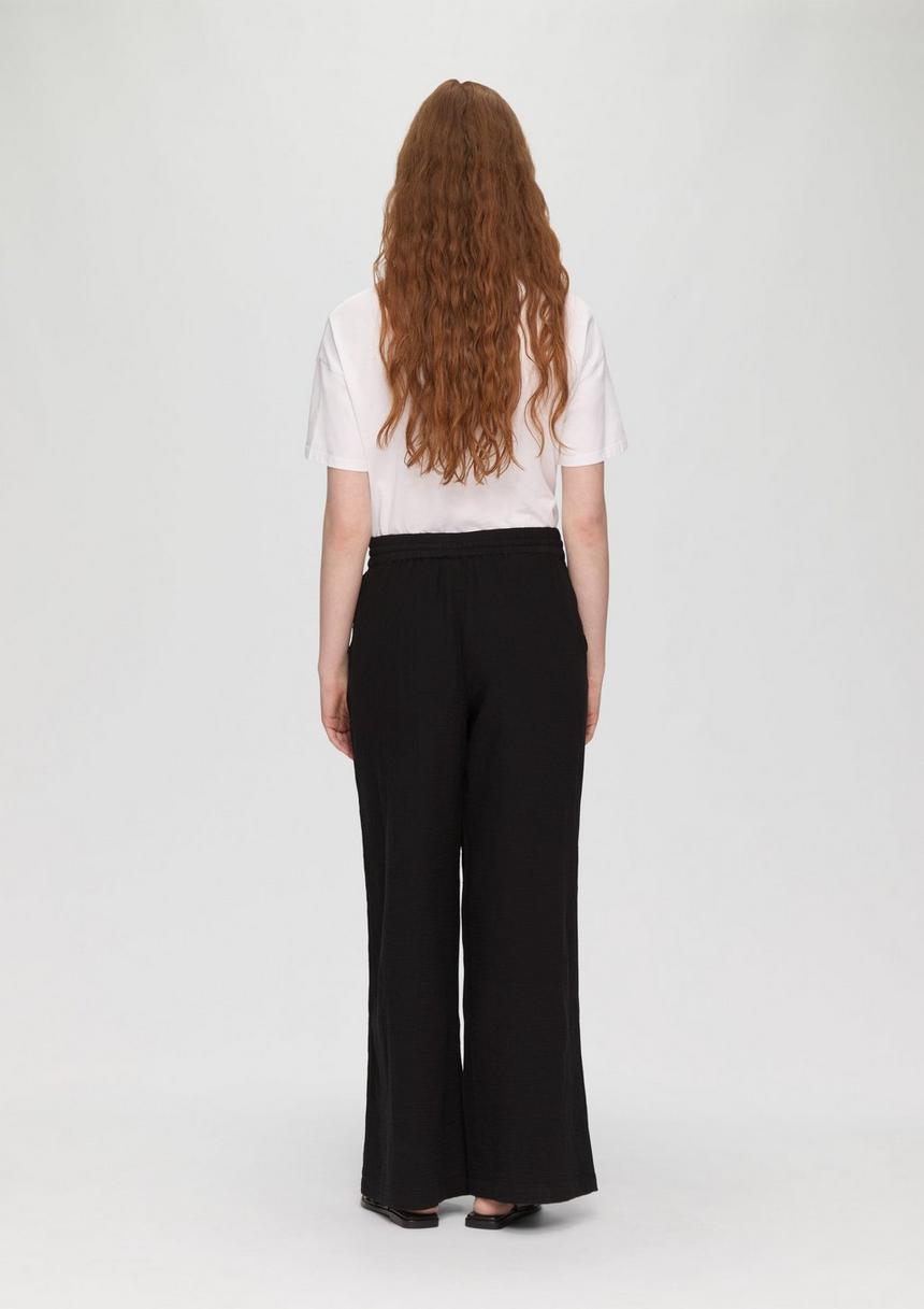 S.Oliver Relaxed: Hose Aus Musselin