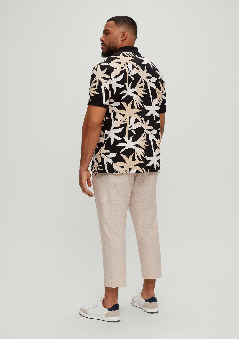 S.Oliver Relaxed: Jogger Aus Leinenmix