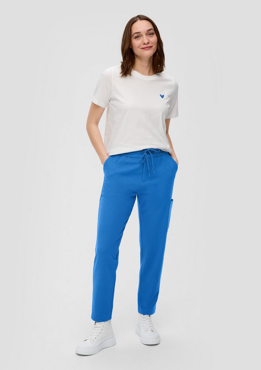 S.Oliver Relaxed: Joggpants Mit Tapered Leg