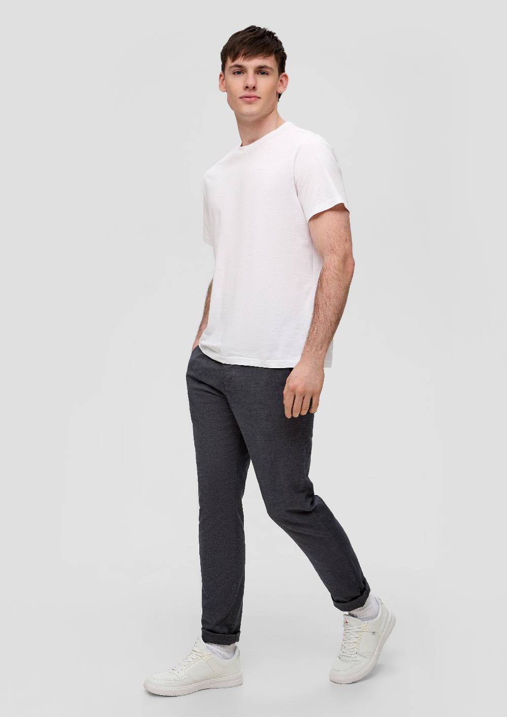 S.Oliver Rick: Hose Mit Dobby-Struktur