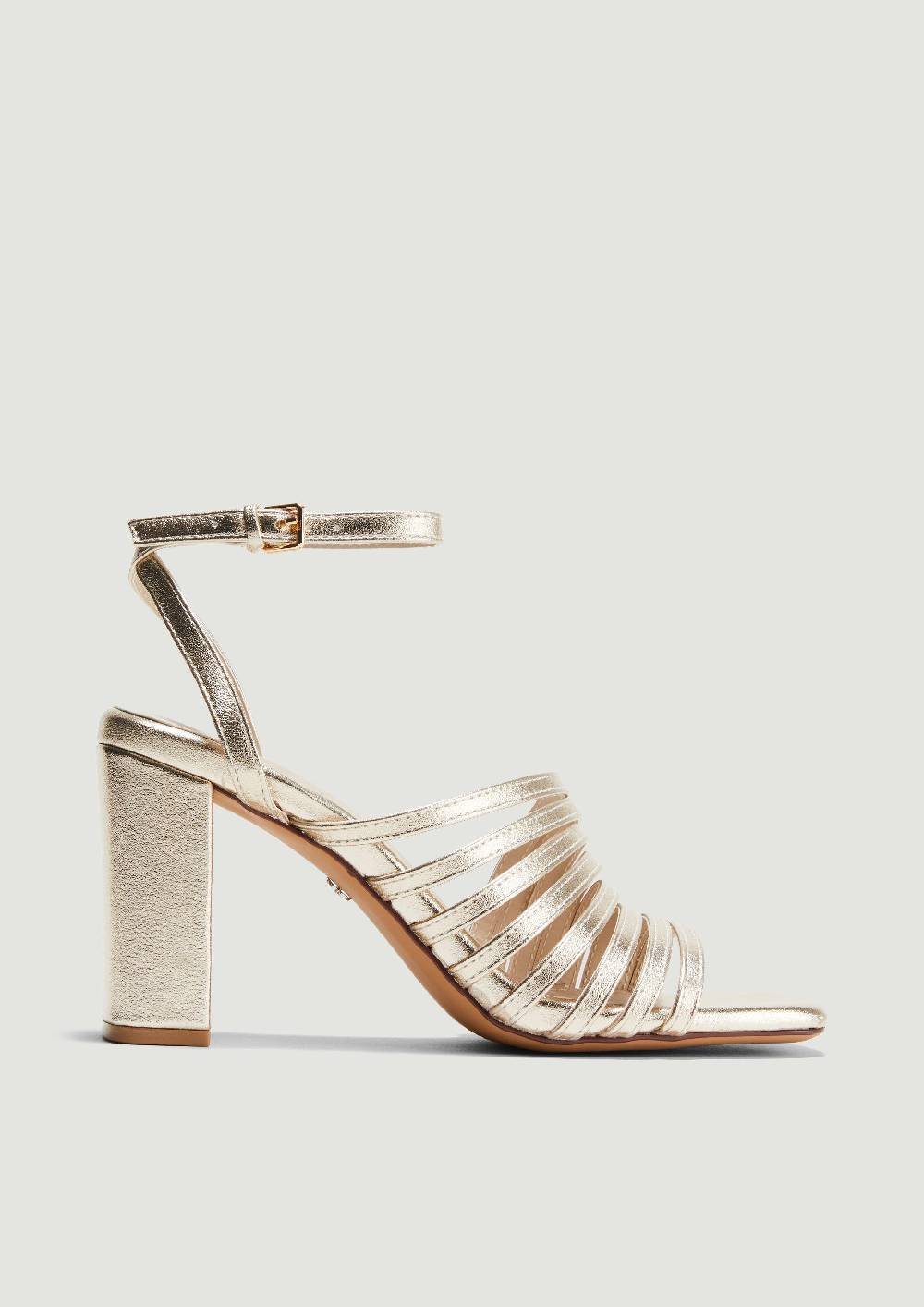 S.Oliver Riemchen-Sandalen In Leder-Optik