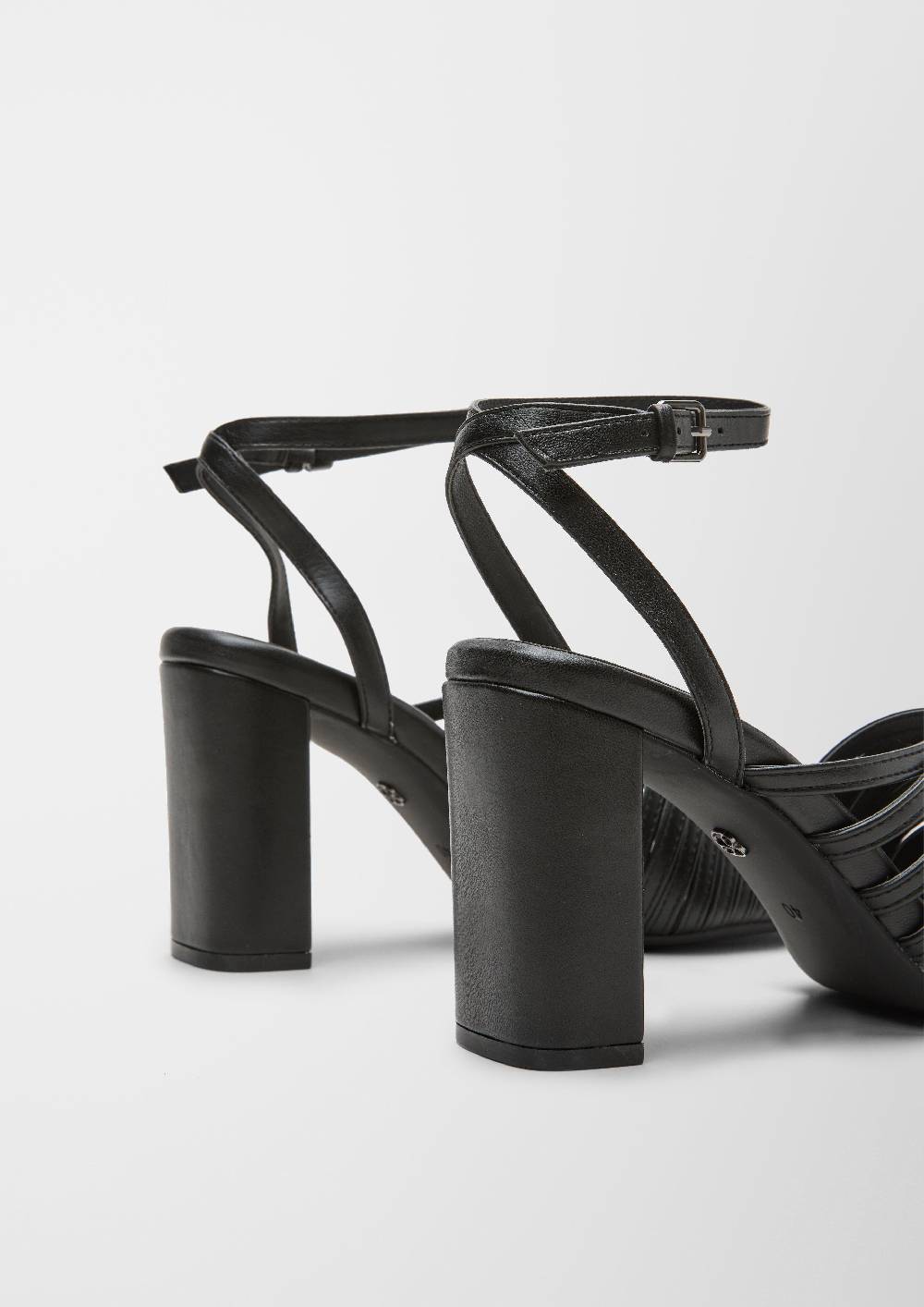 S.Oliver Riemchen-Sandalen In Leder-Optik