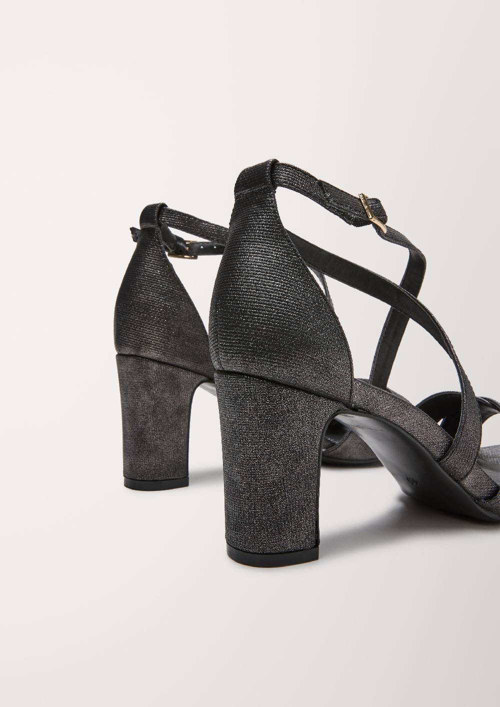 S.Oliver Riemchensandalen Mit Absatz