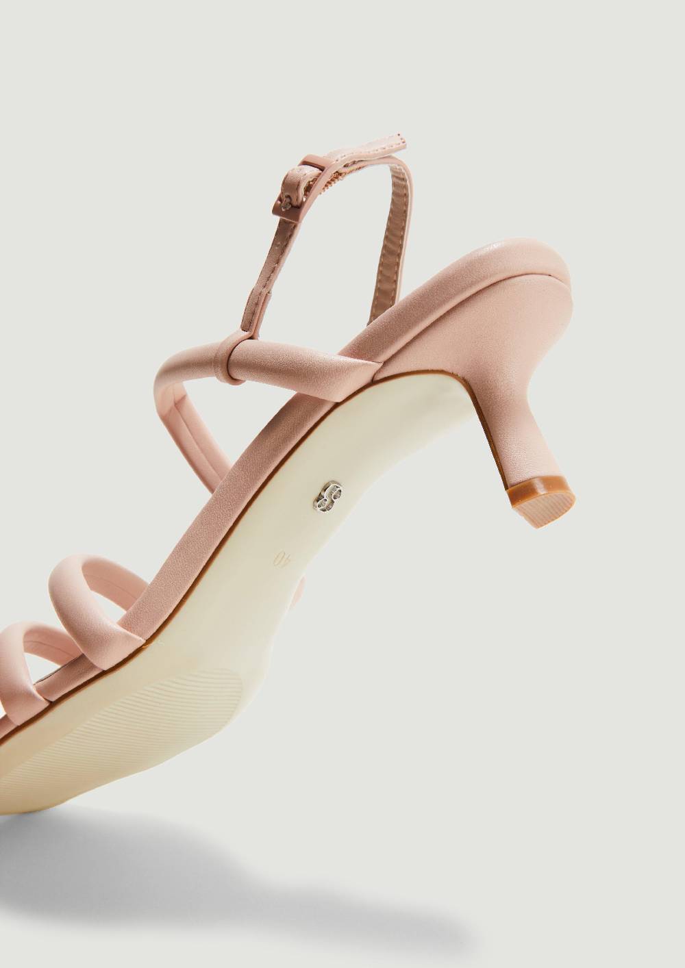 S.Oliver Riemen Sandalen Mit Pfennigabsatz