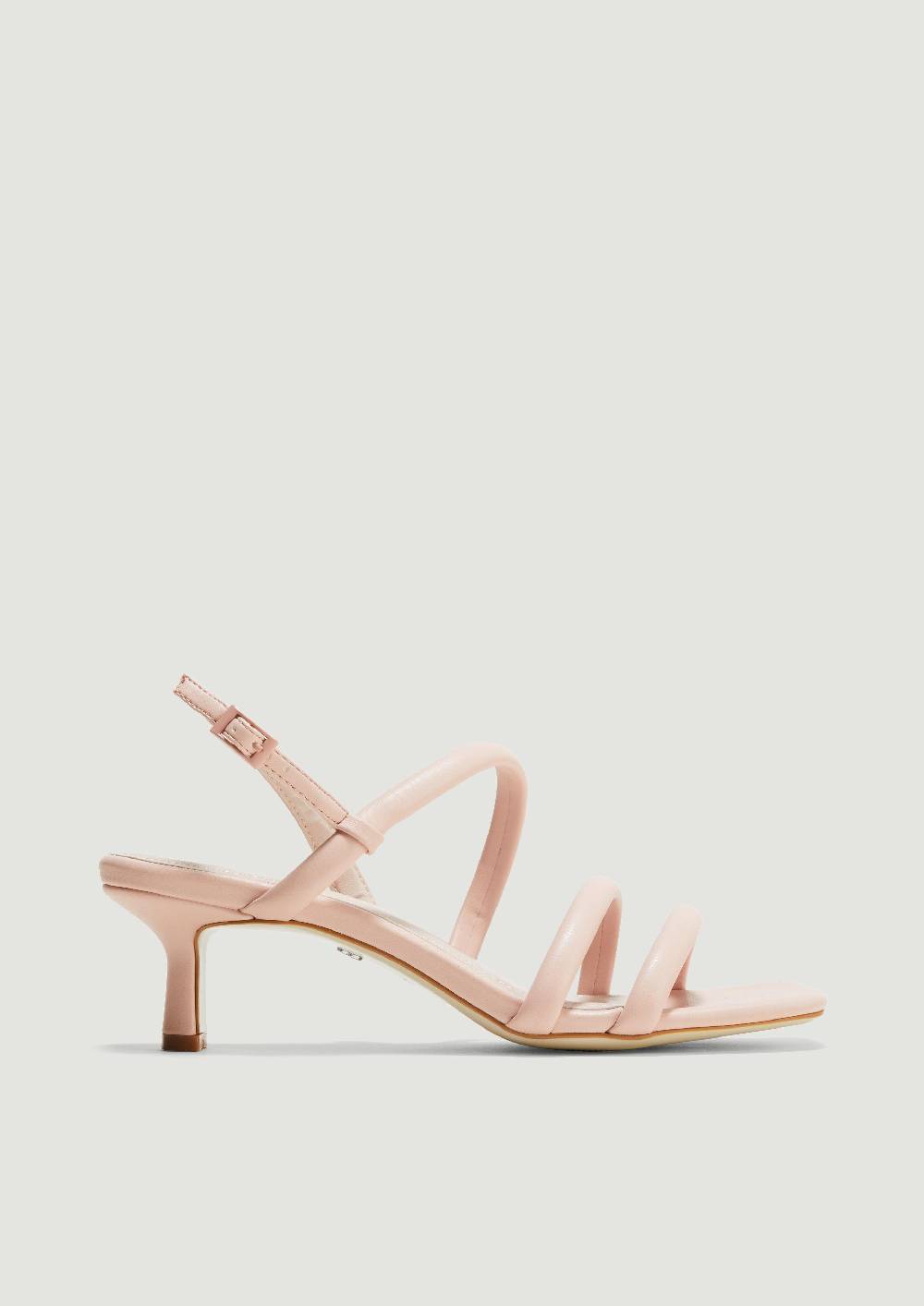 S.Oliver Riemen Sandalen Mit Pfennigabsatz