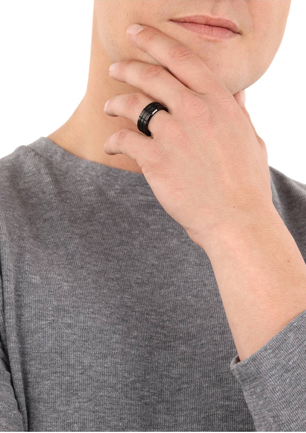 S.Oliver Ring Aus Edelstahl