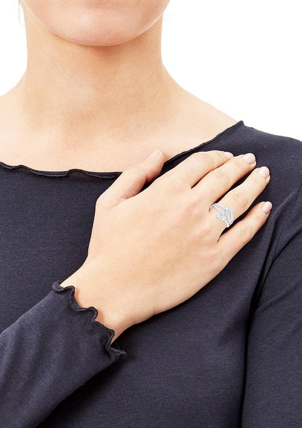 S.Oliver Ring Mit Zirkonia