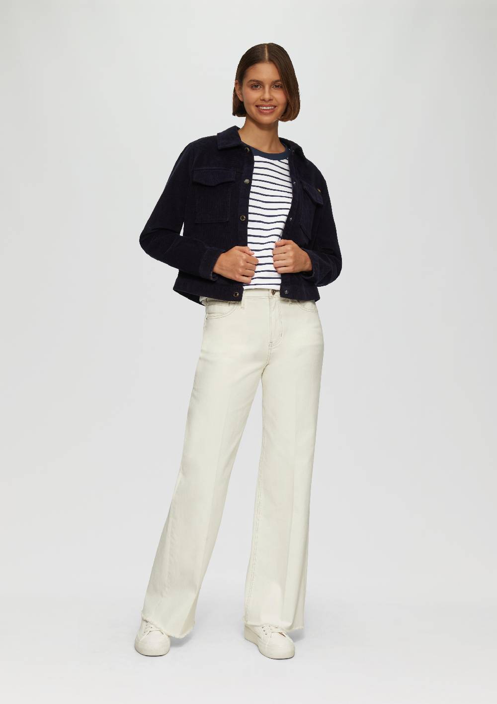 S.Oliver Ringelshirt Mit Stickerei