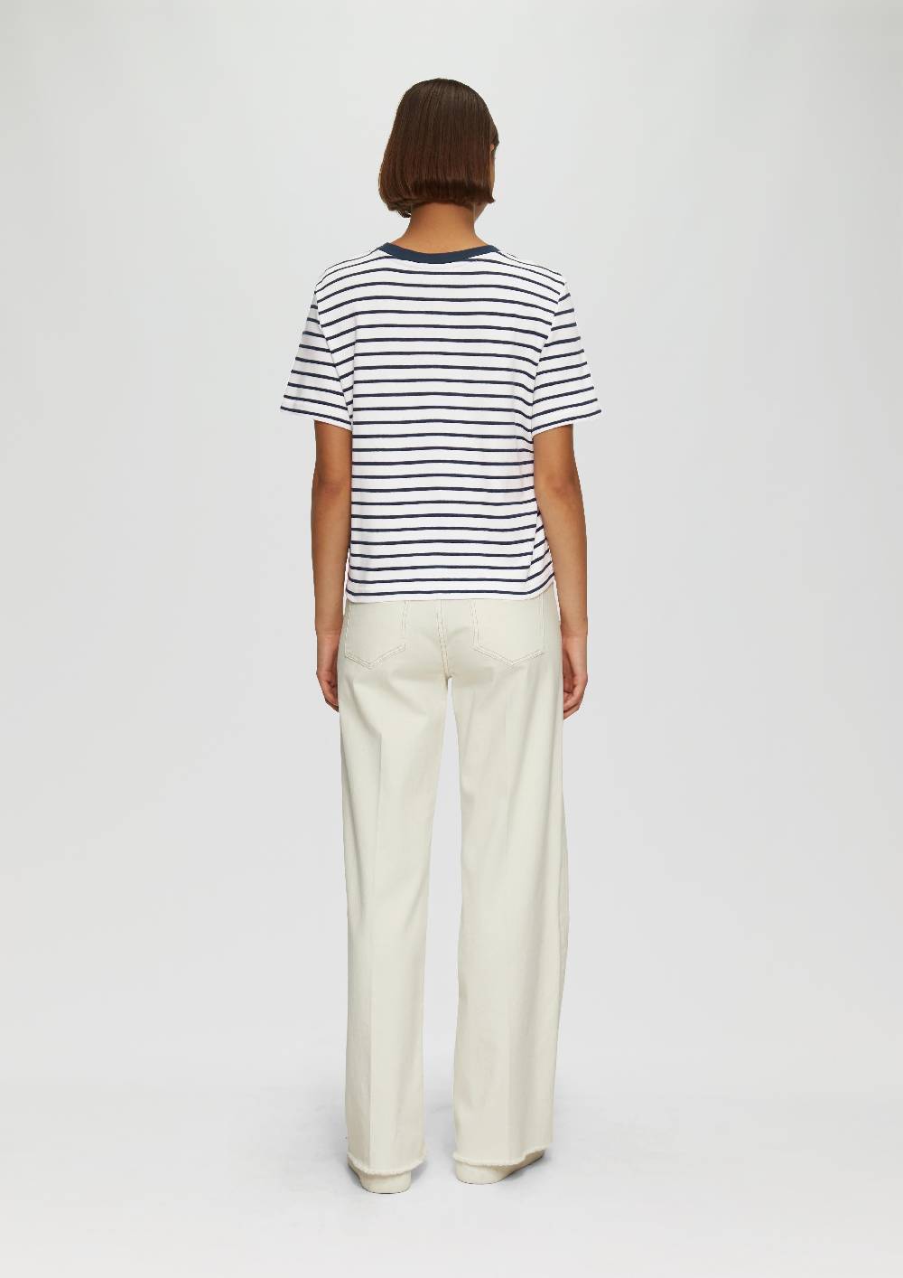 S.Oliver Ringelshirt Mit Stickerei