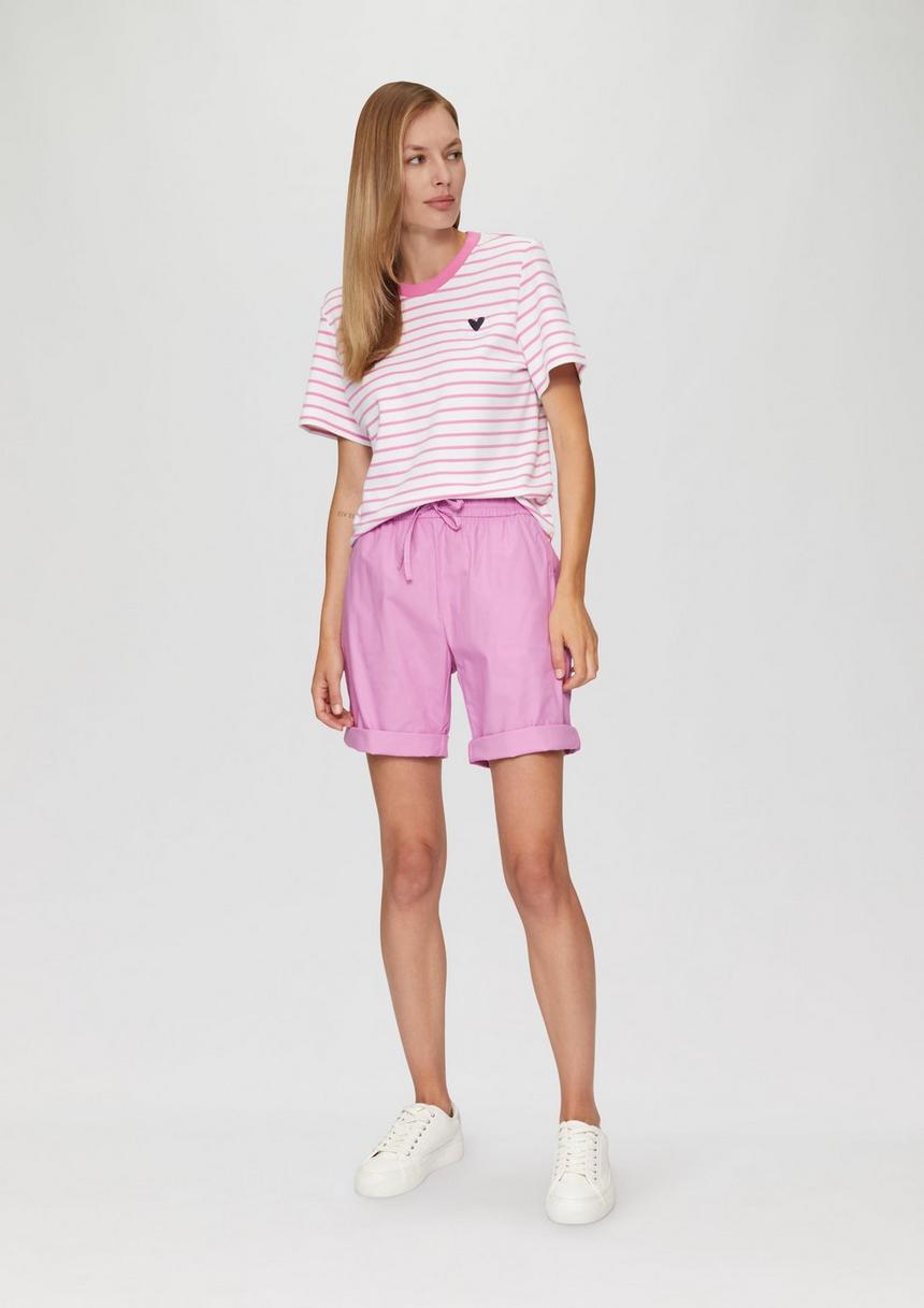 S.Oliver Ringelshirt Mit Stickerei
