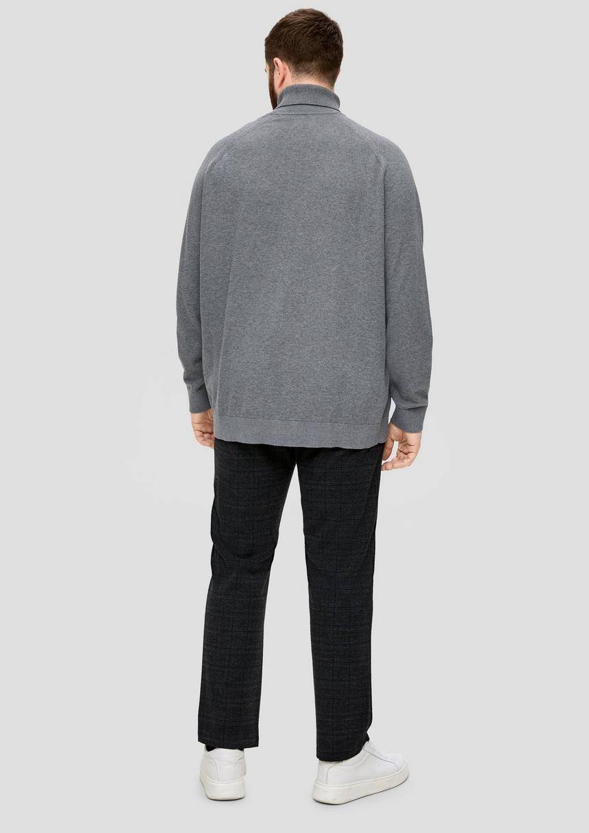 S.Oliver Rollkragenpullover Aus Baumwolle