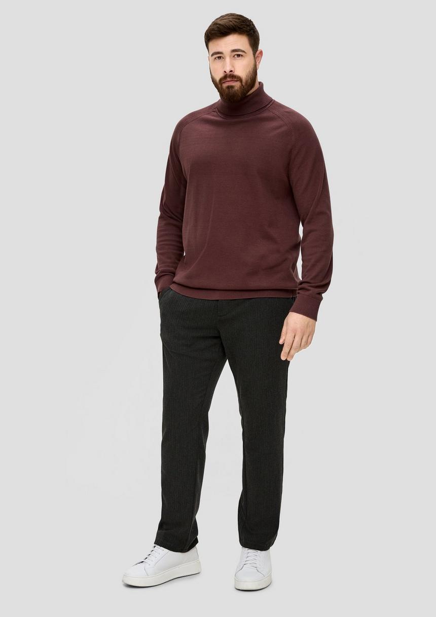 S.Oliver Rollkragenpullover Aus Baumwolle