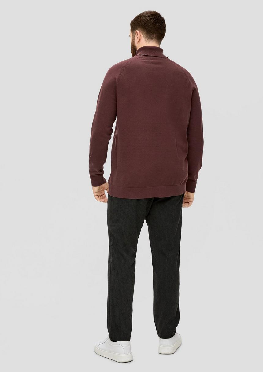 S.Oliver Rollkragenpullover Aus Baumwolle