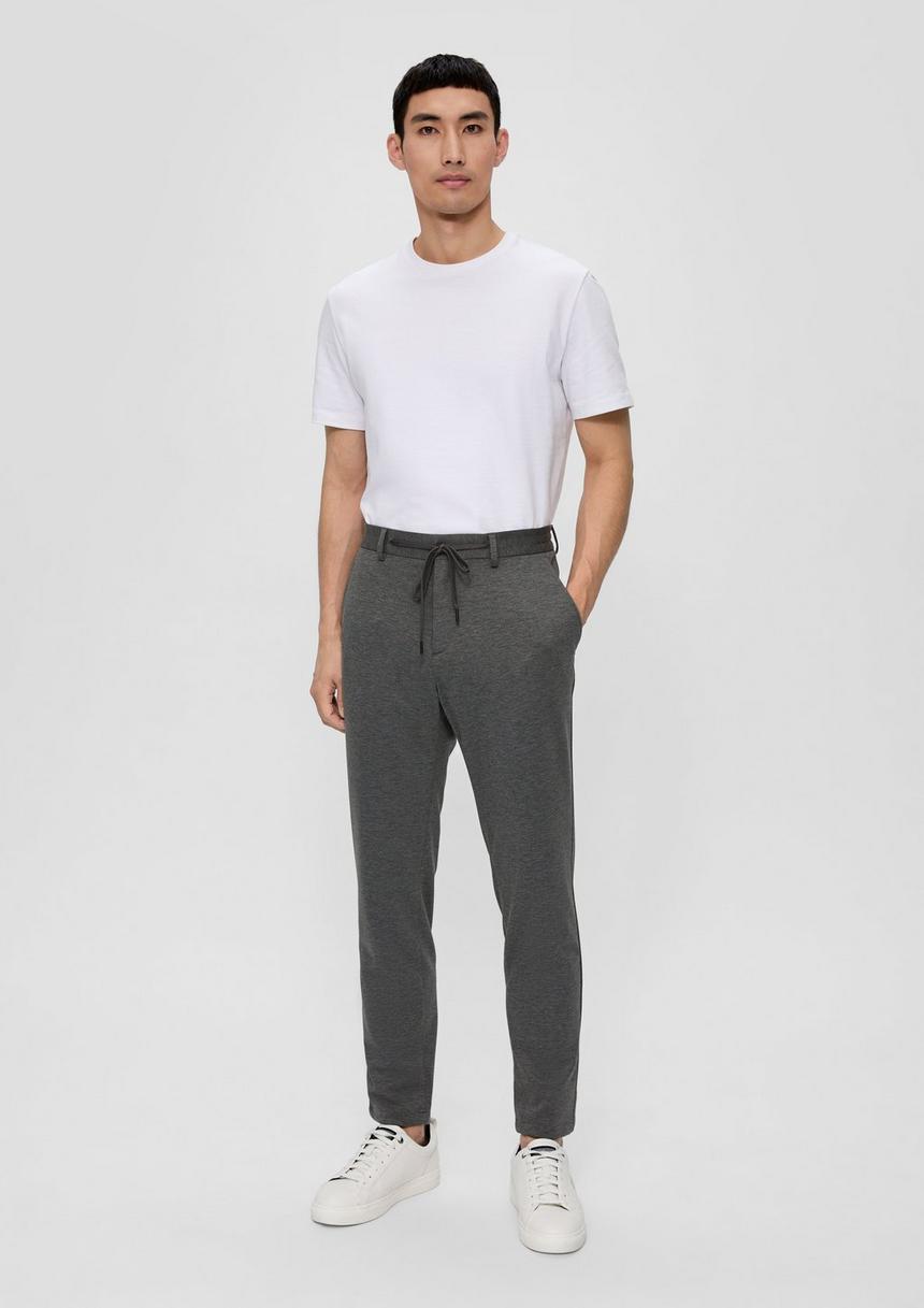 S.Oliver s.O JOGG: Anzughose aus Stretch-Jersey