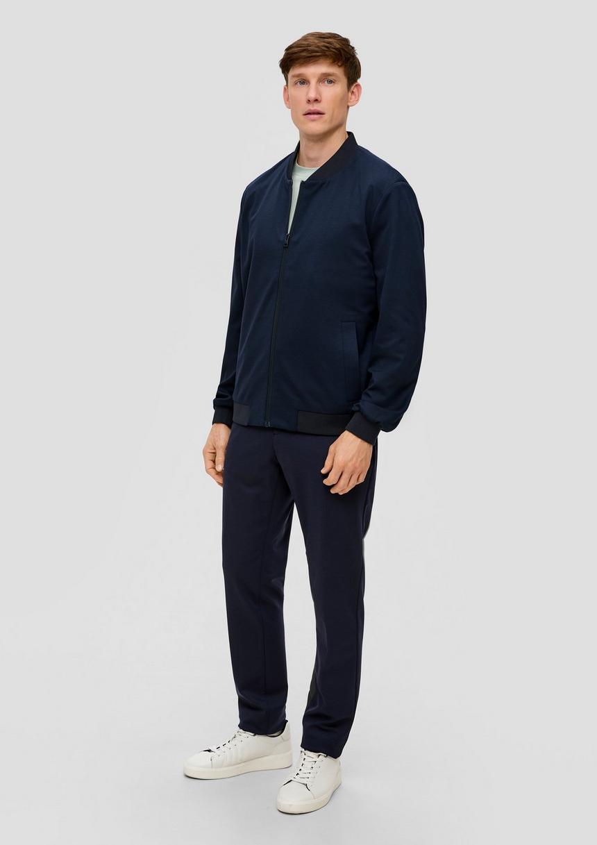 S.Oliver S.O JOGG: Bomberjacke Aus Stretch-Jersey