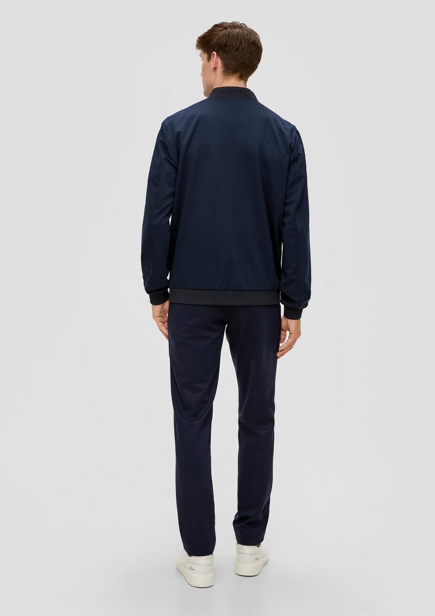S.Oliver S.O JOGG: Bomberjacke Aus Stretch-Jersey