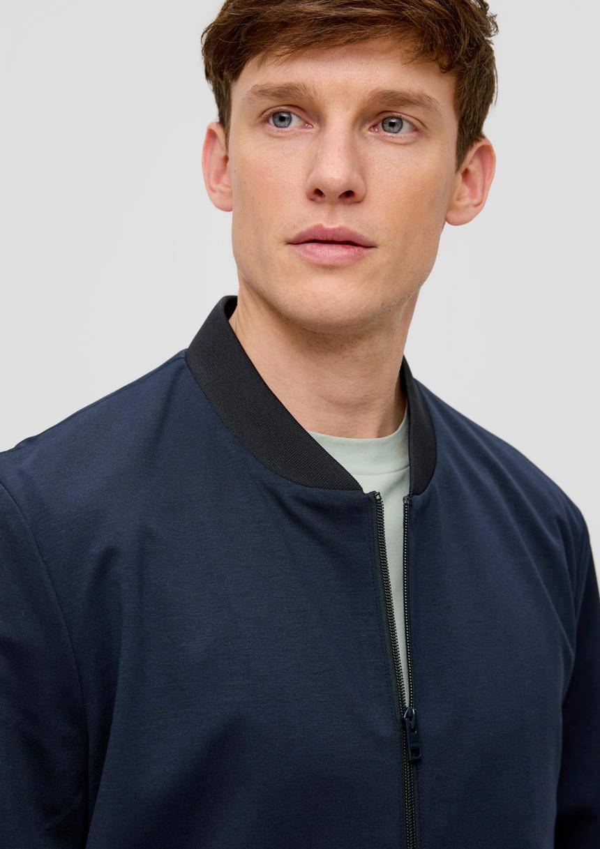 S.Oliver S.O JOGG: Bomberjacke Aus Stretch-Jersey