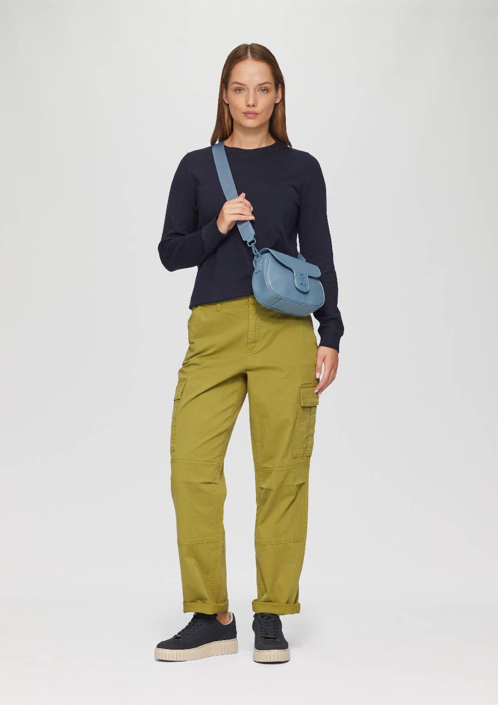 S.Oliver Saddle-Bag Aus Lederimitat