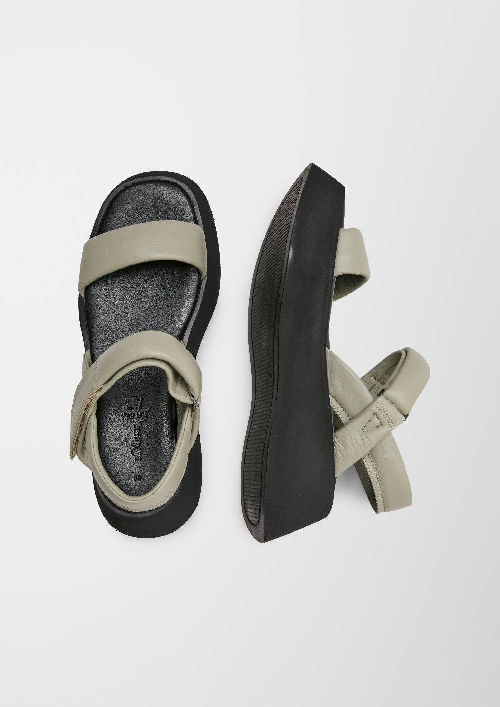 S.Oliver Sandalen Aus Echtleder