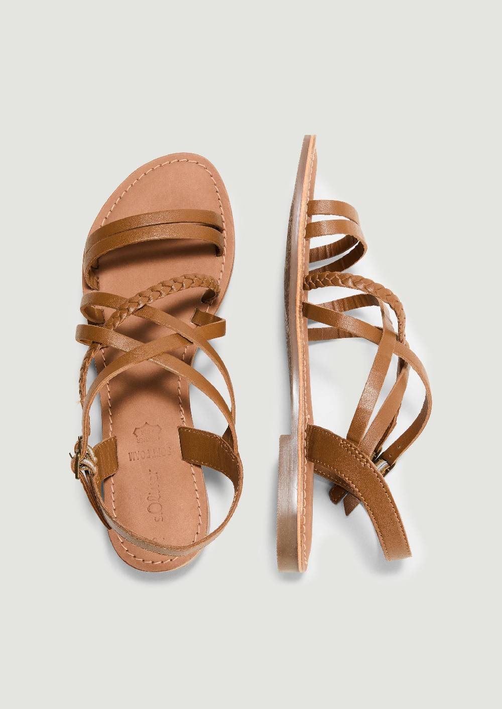 S.Oliver Sandalen Aus Echtleder