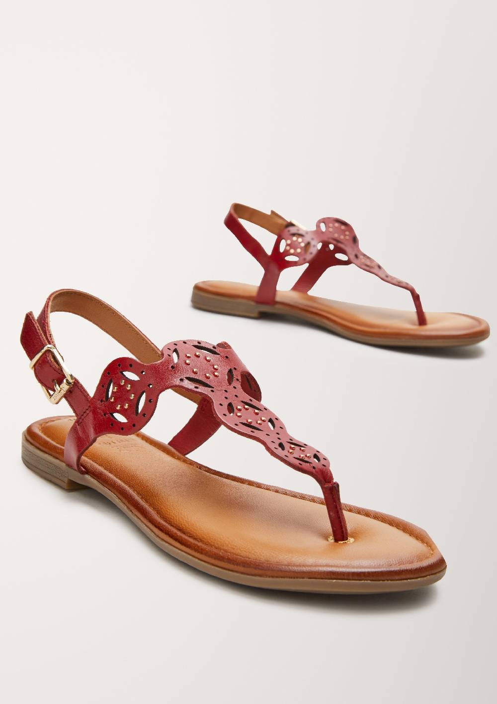 S.Oliver Sandalen Aus Leder