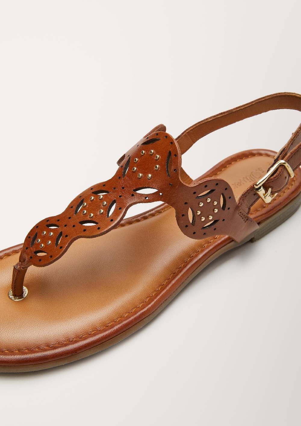 S.Oliver Sandalen Aus Leder