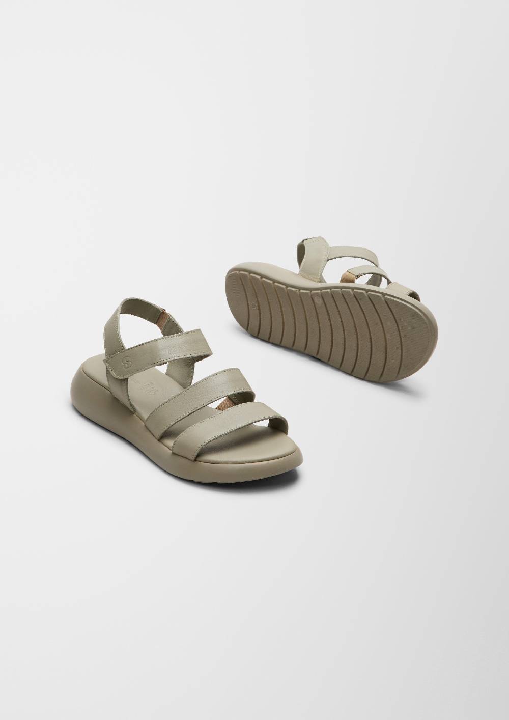 S.Oliver Sandalen Aus Rindsleder