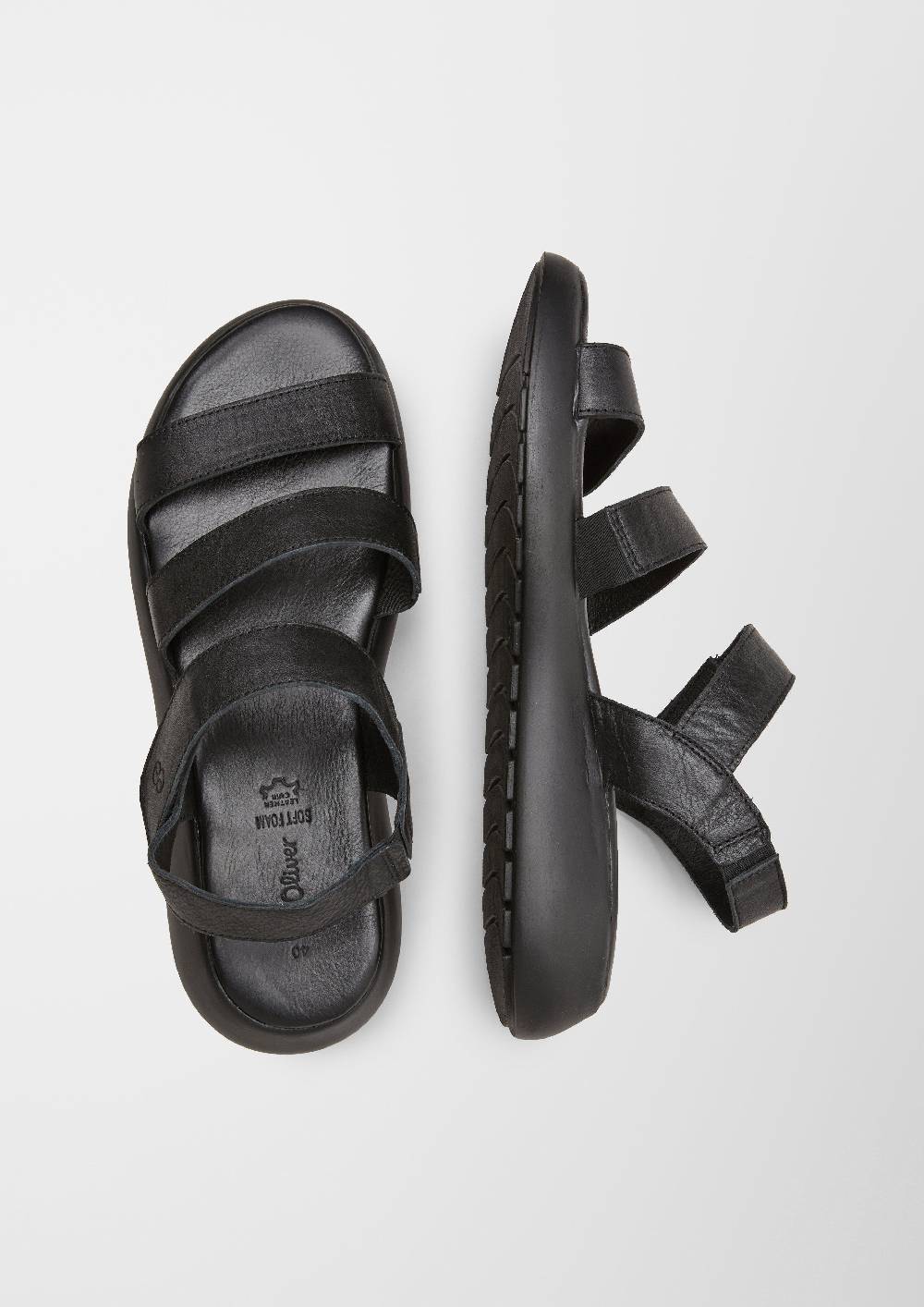 S.Oliver Sandalen Aus Rindsleder